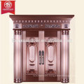 Factory Custom Expensive Exterior Bronze Door, Double Swing Copper Door